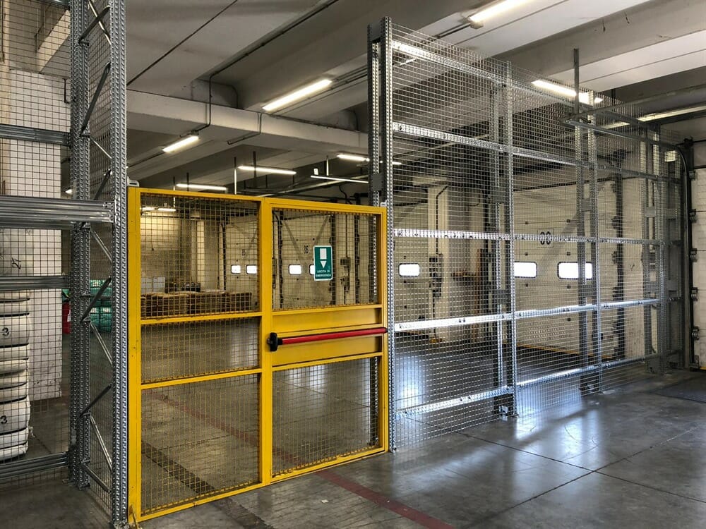scaffalatura portapallet e recinzione zincata sotea sistem 1